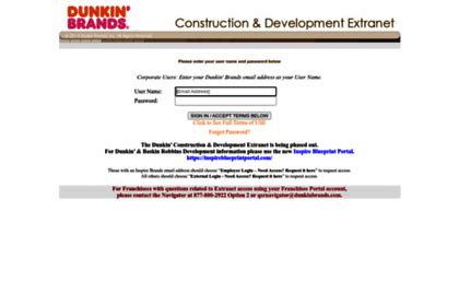 dunkinbrands portal