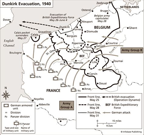 Dunkirk Map Printable Ww2