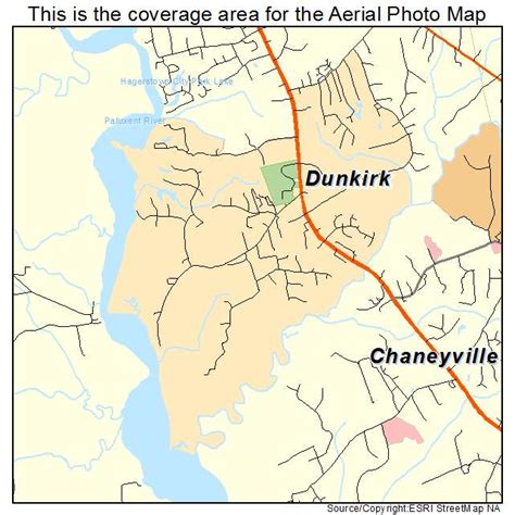 Dunkirk Md On Map
