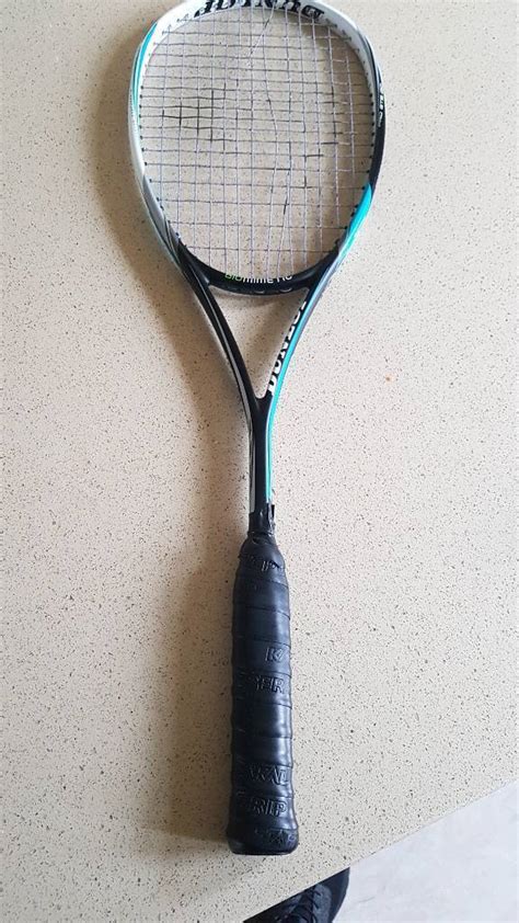 dunlop biomimetic pro gts 130 squash racket
