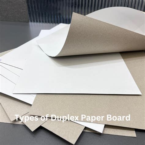 Duplex Paper Board Price
