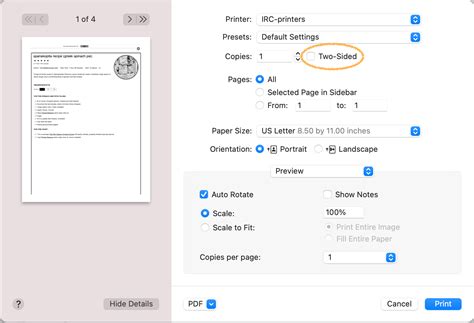 Duplex Printing In Mac