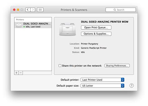 Duplex Printing Not Working Mac