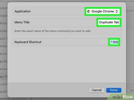 Duplicate Tab Keyboard Shortcut Mac