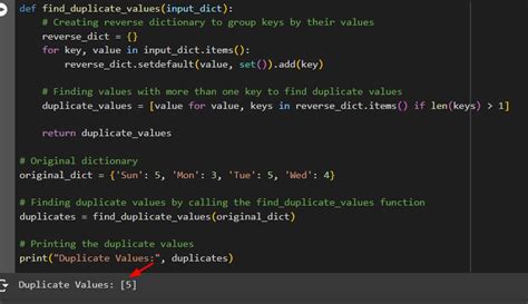 duplicate values in python dictionary