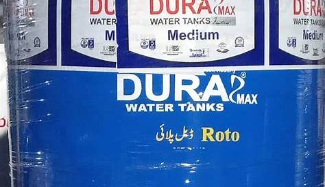 200 Gallon Water Storage Tank Black DuraCast 900200B