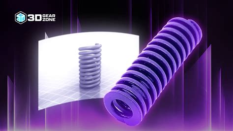Durable 3D Printable Spring
