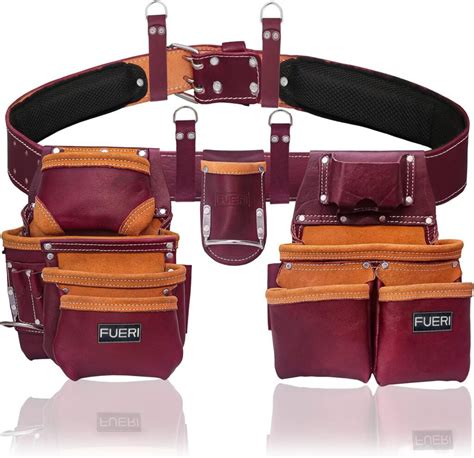 Durable Leather Tool Belt