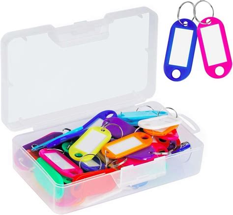 Durable Plastic Key Tags