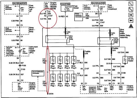 Duramax Glow Plug Circuit Code