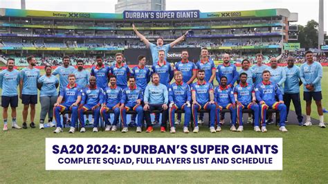 durban super giants squad 2024