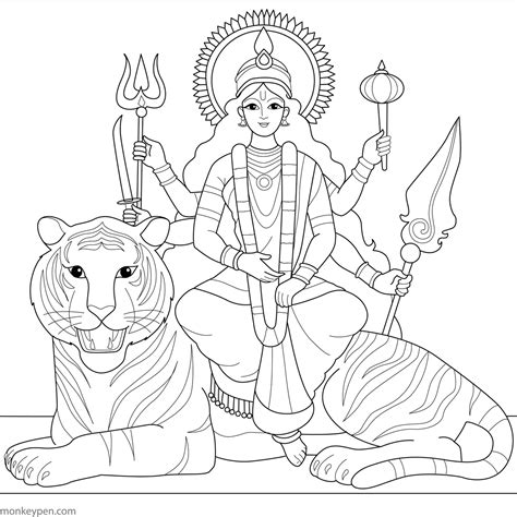 Durga Image Printable Pdf