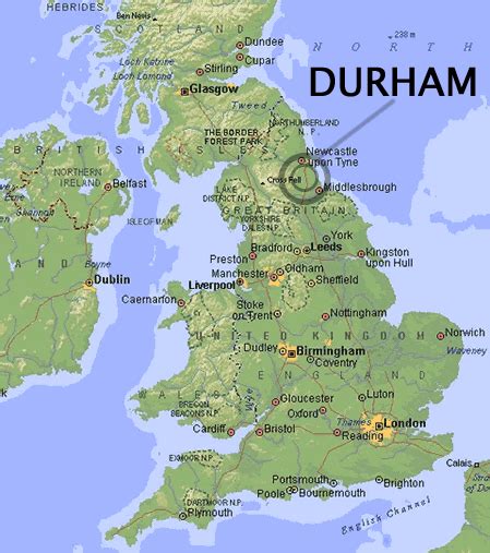 Durham Usa Google Map