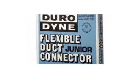 DURO Dyne Flexible Duct Junior Connector 100 Roll Metal