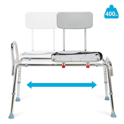 Duro-Med Heavy-Duty Sliding Transfer Bench: A Safe and Secure Solution for Shower Transfers