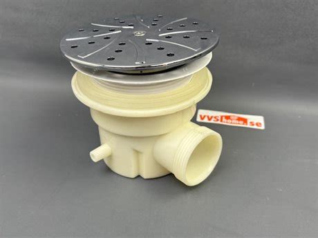 Duschkabin Bottenventil