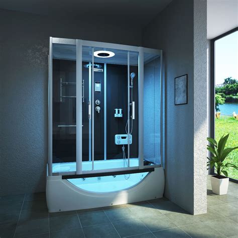 AcquaVapore DTP8050A004R Wanne Duschtempel Badewanne Dusche Duschkabine 98x170 eBay