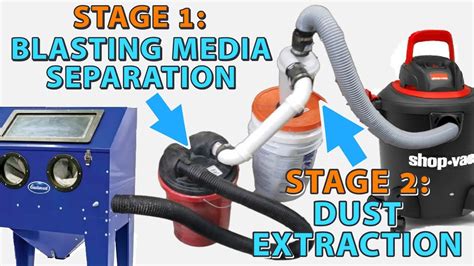 Dust Extraction Sandblaster Youtube