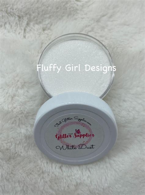Dust Glitter White