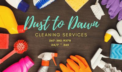 dust to dawn cleaning service