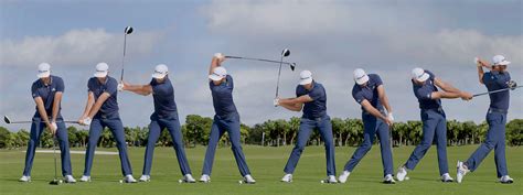Dustin Johnson Golf Swing Sequence