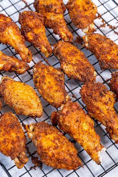 Dusting Chicken Wings With Baking Powder