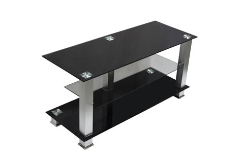 Dusting Tempered Glass Tv Stand