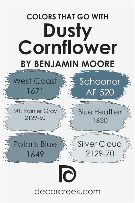 dusty cornflower benjamin moore