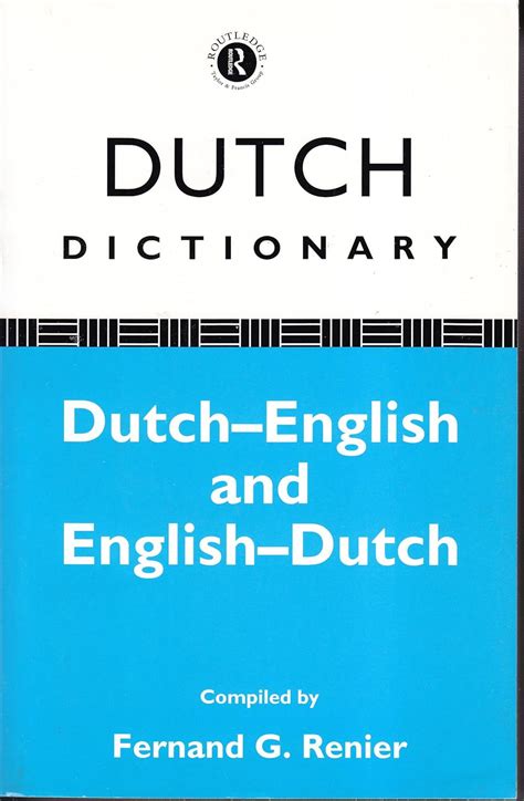 dutch dutch dictionary