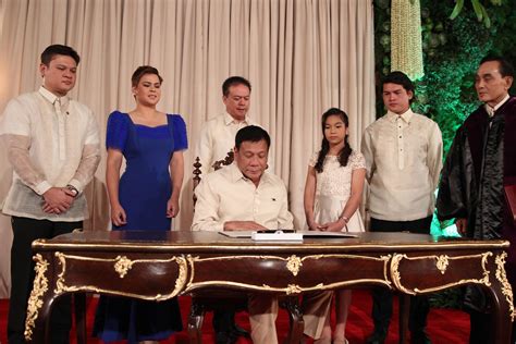 duterte and his family