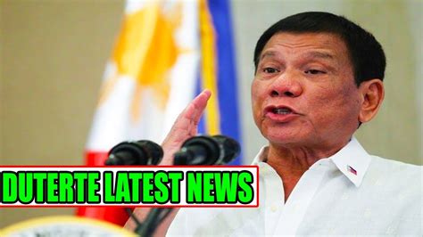 duterte latest news today video