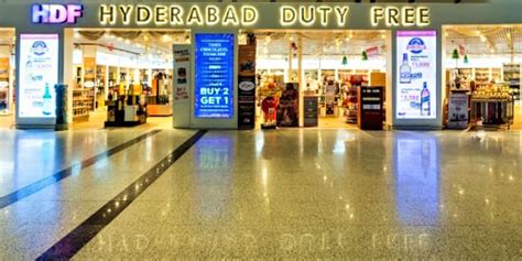 duty free shop hyderabad airport