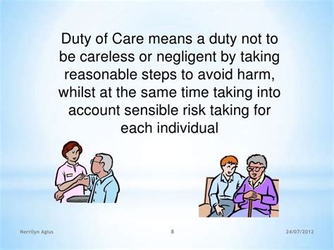 duty of care simple definition