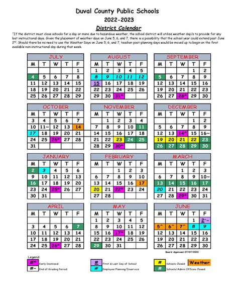 duval county public schools 2023-24 calendar