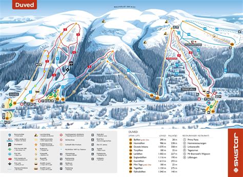 Åre Skimap Freeride