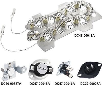Replacement for Samsung DC4700019A NEW Samsung Dryer Heating Element