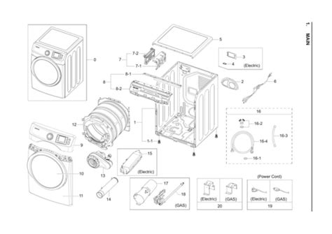 DV5200 7.5 cu. ft. Electric Dryer Dryers DV42H5200EW/A3 Samsung US