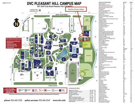 dvc pleasant hill map