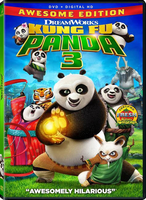 dvd kung fu panda 3