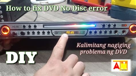 Dvd No Disc Error