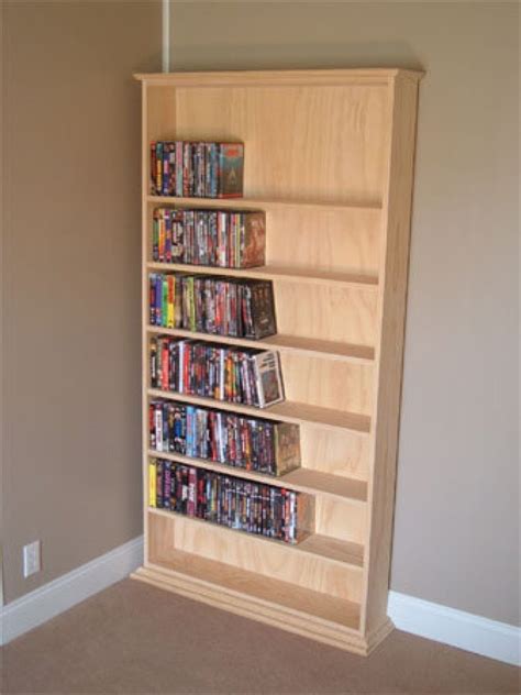 My First Project Spinning DVD Rack Diy dvd shelves, Diy dvd storage