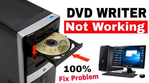 Dvd Writer Not Working