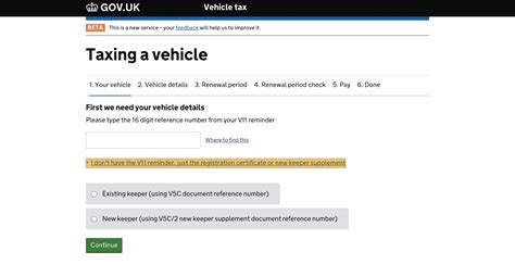 dvla get tax