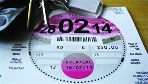 dvla taxdisc