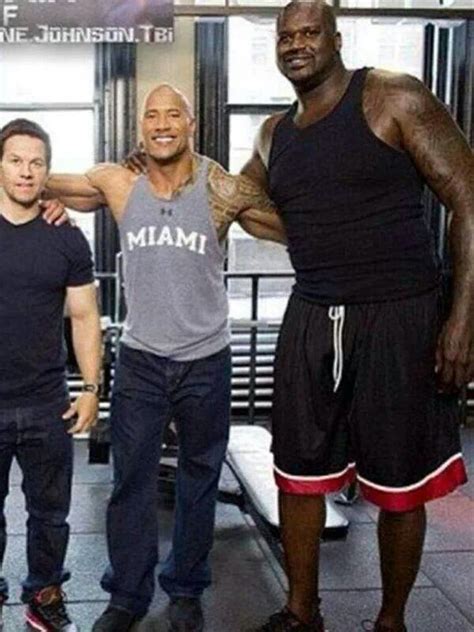 dwayne johnson shaq yao ming