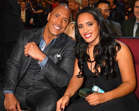 dwayne the rock johnson's daughter simone