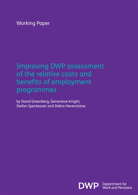 dwp assessment