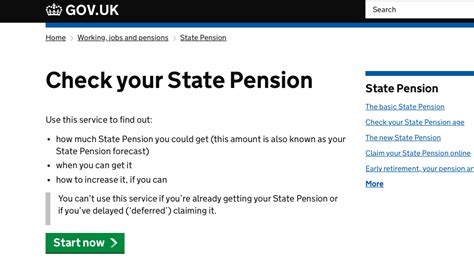 dwp check state pension