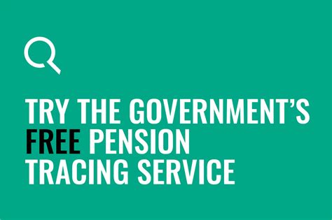 dwp online pension tracing service