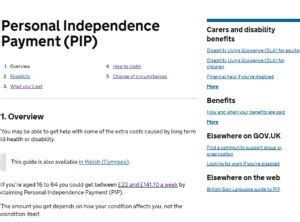 dwp pip telephone number